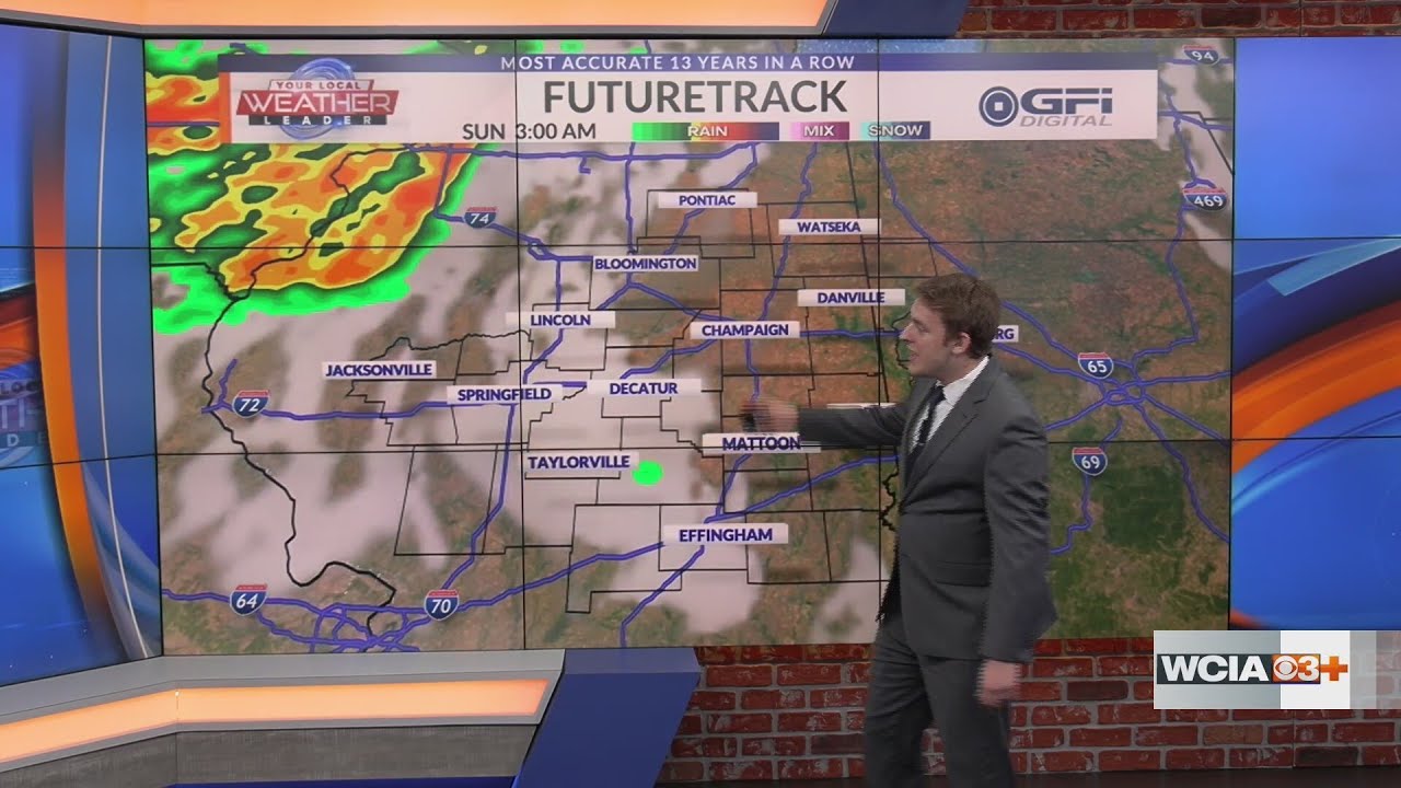 Plenty of chances for showers and storms in the upcoming week - YouTube