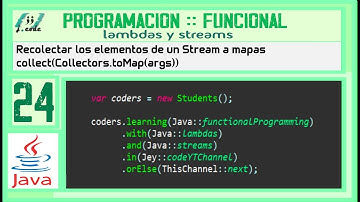 Programación FUNCIONAL en JAVA | COLLECTORS | Recolectar un STREAM a un MAPA