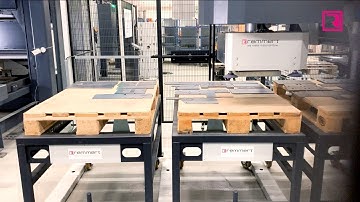 Remmert SortFLEX  - automated sorting of laser-cut parts