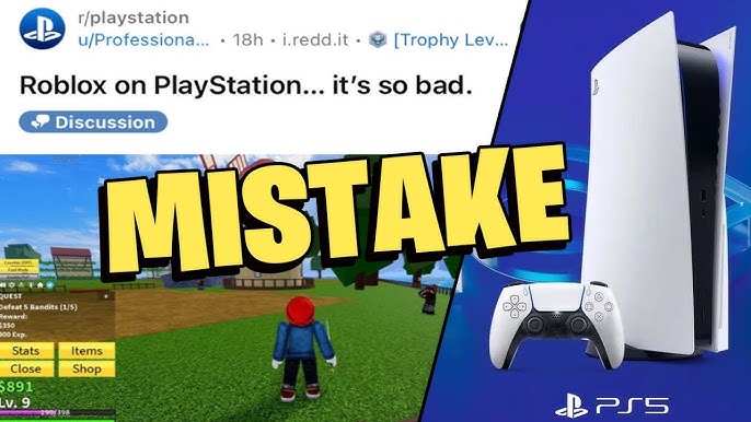 Roblox On PS4/PS5 Is TRASH! 