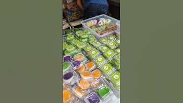 Thumbnail of surga banget jajanan pasar kue basah dan kering #indonesia #streetfood