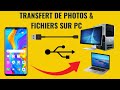 Problme de transfert de photos vidos  fichiers dun tlphone android  un pc