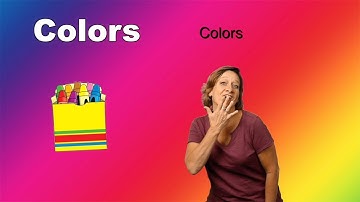 Kids Sign - Colors