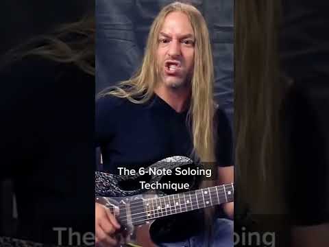 The 6-Note Soloing Technique #shorts