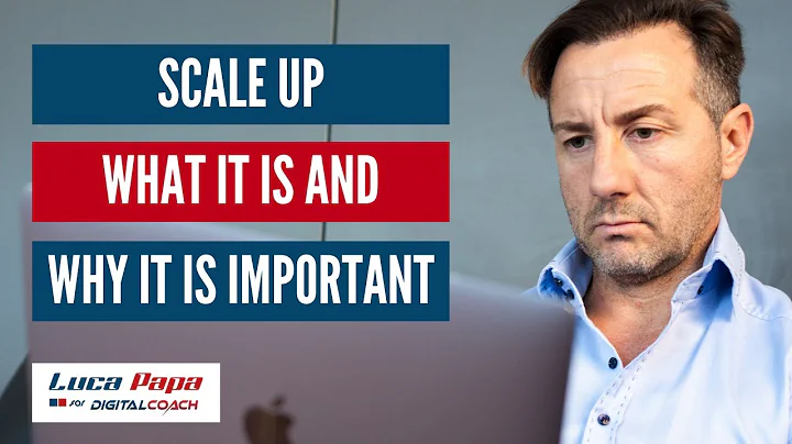 SCALE UP:  What is it and Why is it important?