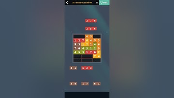 Flow Fit   7X7 Squares Level 40