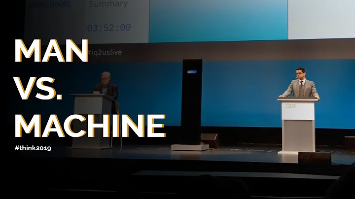 Man vs. Machine: Highlights from the debate between IBM’s Project Debater and Harish Natarajan