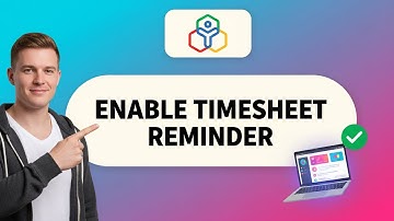 How to ENABLE TIMESHEET REMINDER in Zoho People (Step by Step) 2025