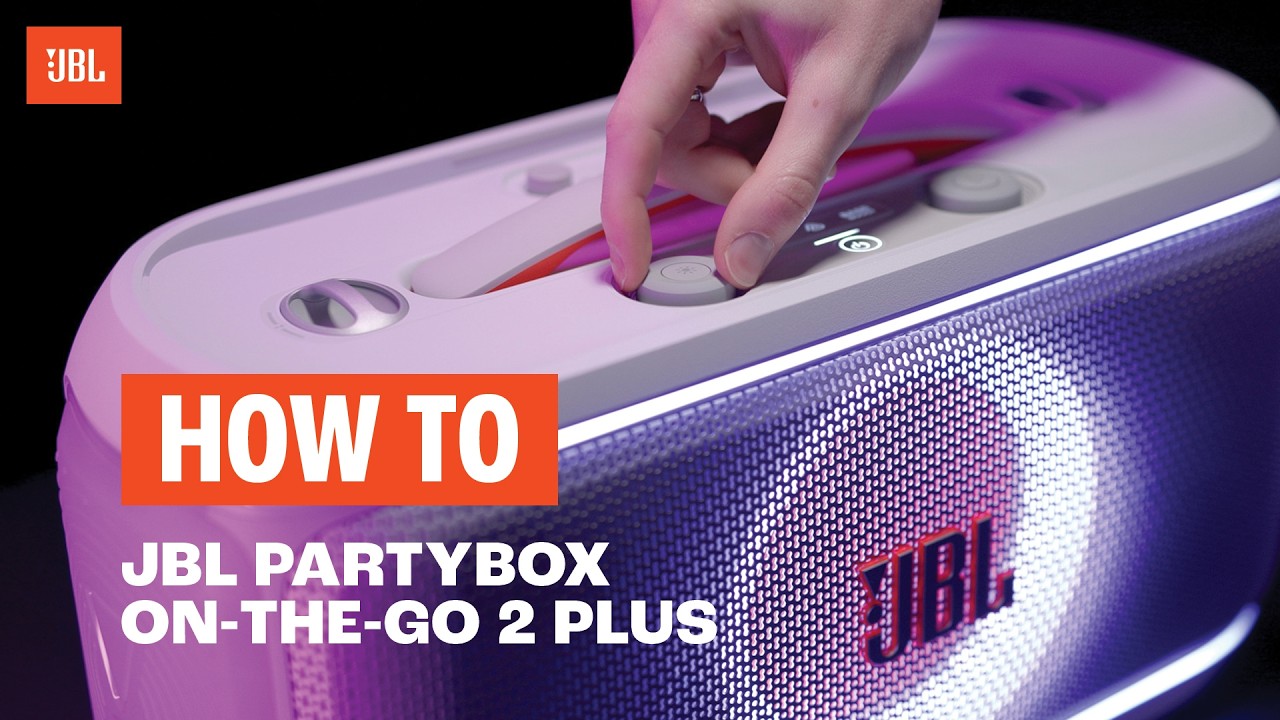 JBL PartyBox On-the-Go 2 Plus | Caixa de som portátil para festas