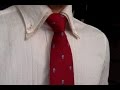 超簡単！ネクタイの結び方-シンプル-綺麗【ウィンザーノット】動画