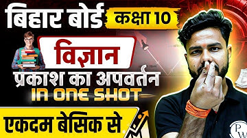 प्रकाश का अपवर्तन | Class 10th Science Reflection of Light | Class 10th Physics Bihar Board