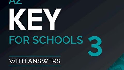 A2 KEY for Schools 3 - Listening Test 2 (With Answers)