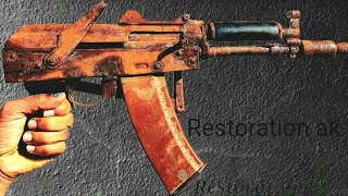 Very Rusty Ak Restoration - Gun Restoration - Restoring Video