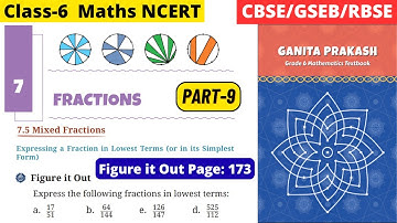 Class 6 Maths Ganita Prakash Chapter 7 Fractions | Part 9 #grade6math
