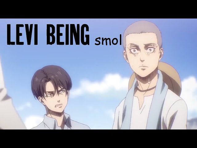 Levi being short (Shingeki No Kyojin) class=