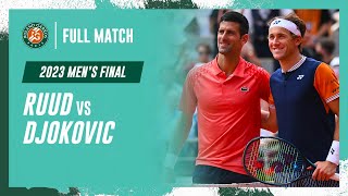 Djokovic vs Ruud 2023 Men's final Full Match | RolandGarros