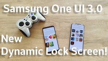 Samsung One UI 3.0 - New Dynamic Lock Screen!