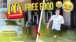 How to Get FREE FOOD at McDonalds!! *IT WORKED*