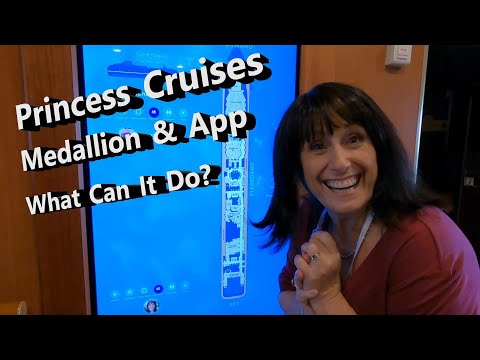 Princess Cruises - Medallion and App || What Can It Do? We tried It On The Coral Princess. Video Thumbnail