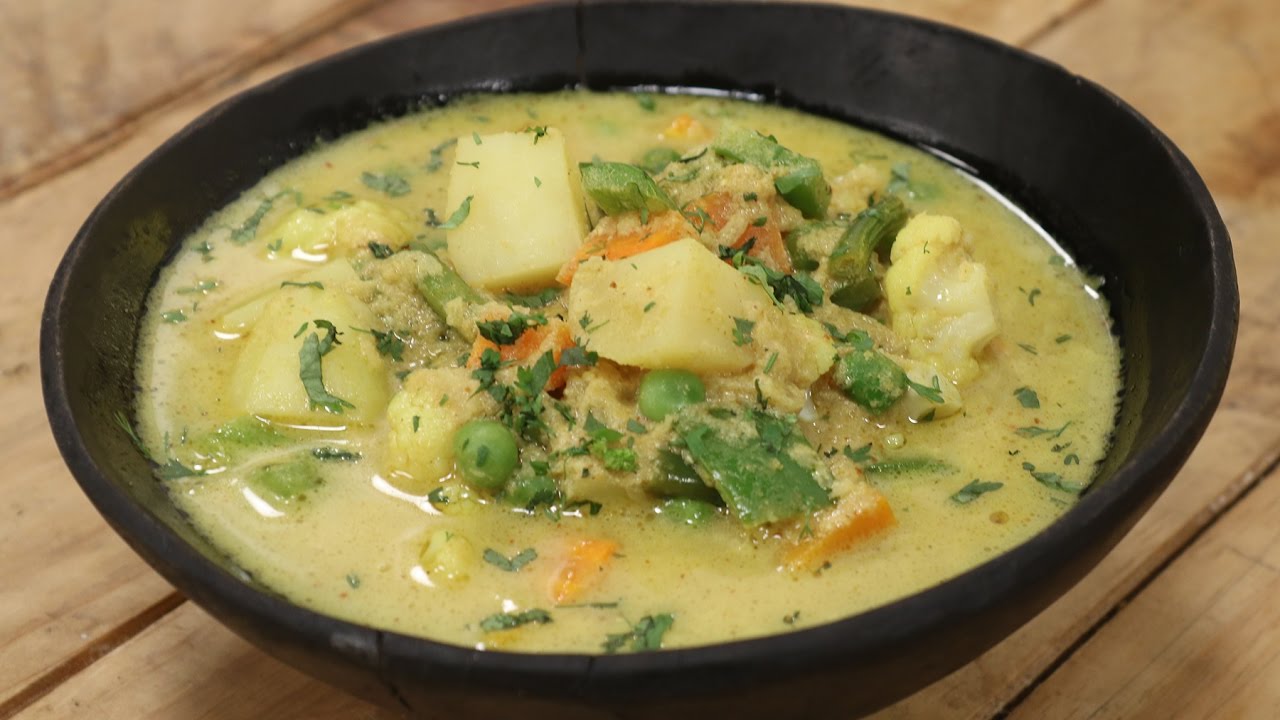 Vegetable Korma | Simple Vegetarian Khana With Chef Saurabh | Sanjeev Kapoor Khazana