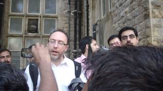 Jimmy Wales At University Of Mumbai