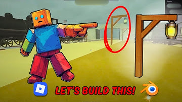 Let’s Build This! | Easy Roblox Prop in Blender | Step by Step Beginner Guide #blender #lowpoly 
