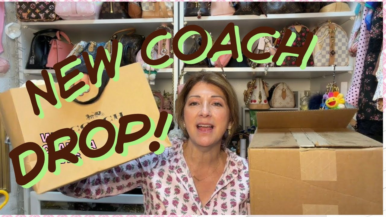 Double Coach Bag Unboxing & Charms - YouTube
