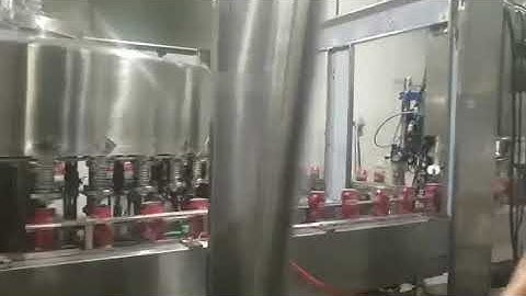 Dây chuyền chiết rót đóng chai tự động tốc độ cao – Thiết Bị Công Nghiệp Miền Nam – 0962.656. 836