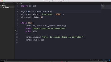 Crear servidor sockets con Python - Bytes