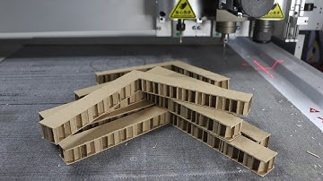 Honeycomb Cardboard Cutting Machine | Oscillating Knife Cutting Machine