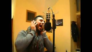 Video thumbnail of "francesco renga - un isolato da te cover"