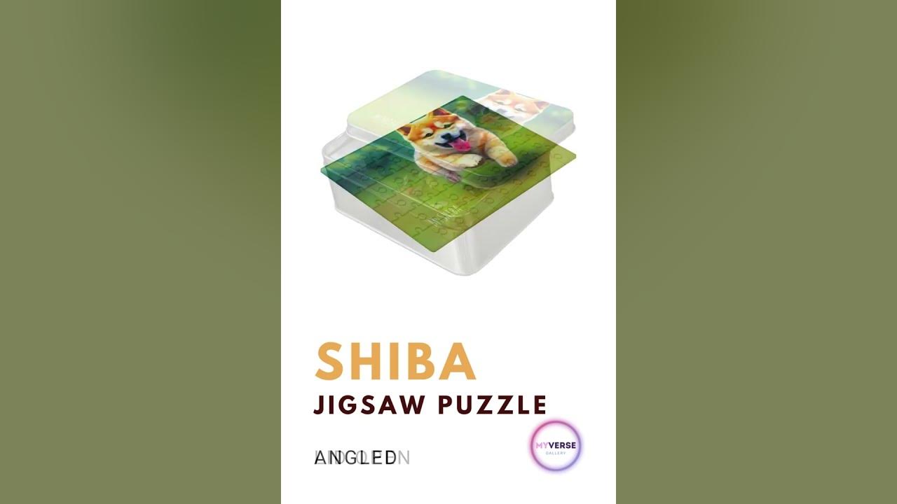 Cute Shiba Puzzles Personalized Shiba Gift Idea IG 