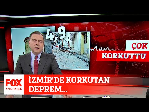 İzmir'de korkutan deprem... 4 Kasım 2022 Selçuk Tepeli ile FOX Ana Haber