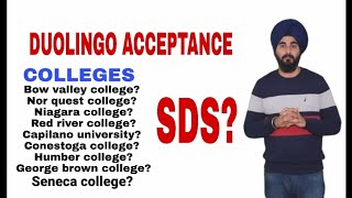 Do Canadian Colleges Accept Duolingo Score | Canada and Duolingo Acceptance | SDS Accepts Duolingo?