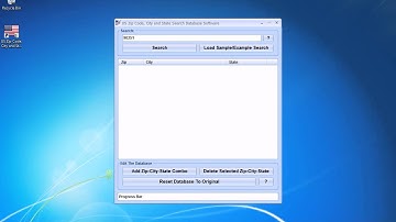 How To Use US Zip Code, City and State Search Database Software