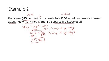 Algebra 1 2.2 Creating and Solving Equations