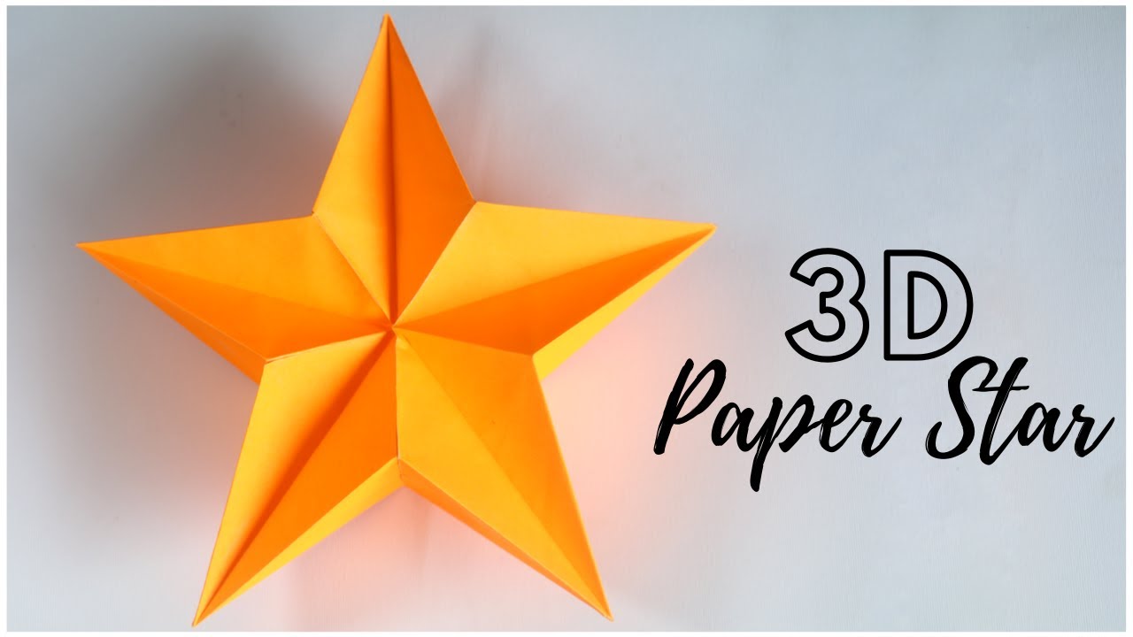 Diy large paper star - Cleverly Inspired