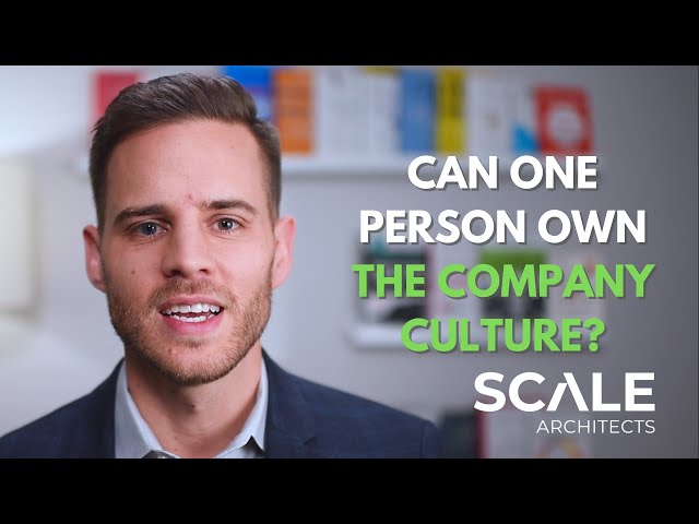 Can one person own your company culture?