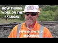 Railroad Signaling Explained: How a Power Switch Machine Works