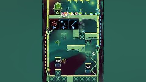 Lemmings. World 12 - Asteroid. Level W 66-2. Walkthrough.