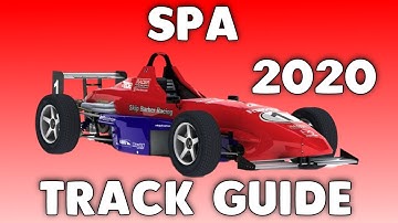 iRacing Skip Barber Spa Francorchamps Track Guide with Setup 2020