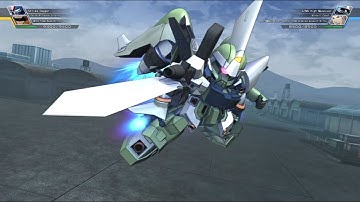 SD Gundam G Generation Cross Rays - GINN High Maneuver ~Battle Animations~
