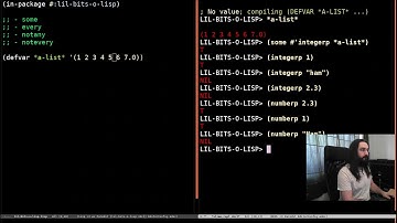 Little bits of Lisp - some, every, notany & notevery