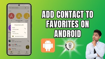 How to Add Contact to Favorites on Android