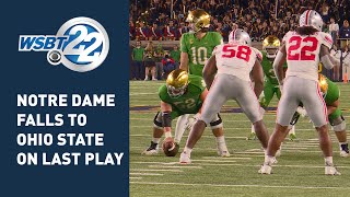 No. 9 Notre Dame falls to No. 6 Ohio State on last play screenshot 4