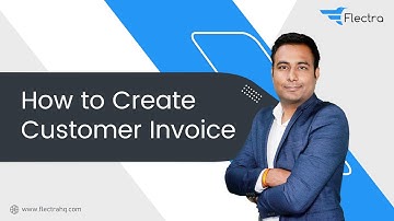 How to Create Professional Customer Invoice | Flectra Accounting