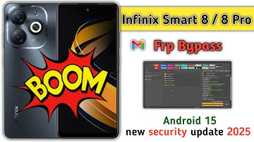 infinix smart 8 / 8 pro Frp unlock tool 🔥| Android 14, 15 bypass