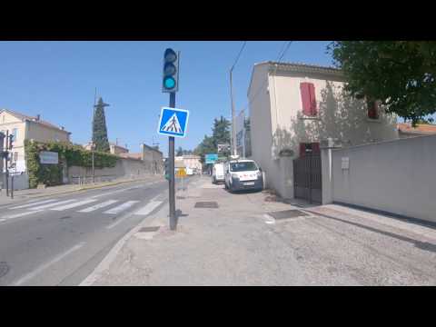 [4k]  Avignon France, Walking around Le Pontet Part 3