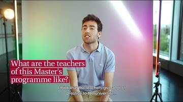 What are the teachers like in the Master