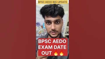 BPSC AEDO EXAM DATE 🔥|| BSSC CGL 4 EXAM DATE #bssc #bpsc #bpscexam #ssc